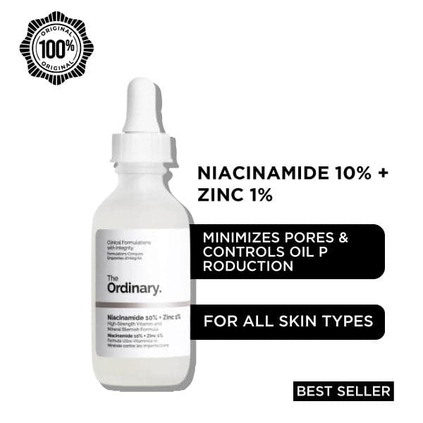 The Ordinary Niacinamide 10% + Zinc 1% – 30ml Serum