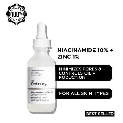 The Ordinary Niacinamide 10% + Zinc 1% – 30ml Serum